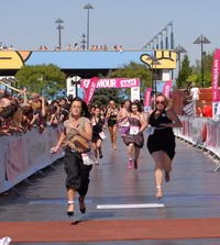 Teljes erőbedobással küzdöttek a lányok!