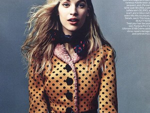 Szenzációs modellsiker! Axente Vanessa az amerikai Vogue magazinban pózol