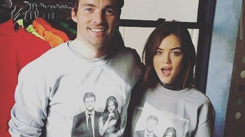 Lucy Hale és Ian Harding legújabb közös fotója minden Pretty Little Liars rajongó szívét megdobbantja!