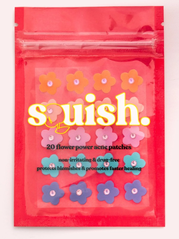 Flower Power pattanás tapasz SQUISH squishbeauty.com