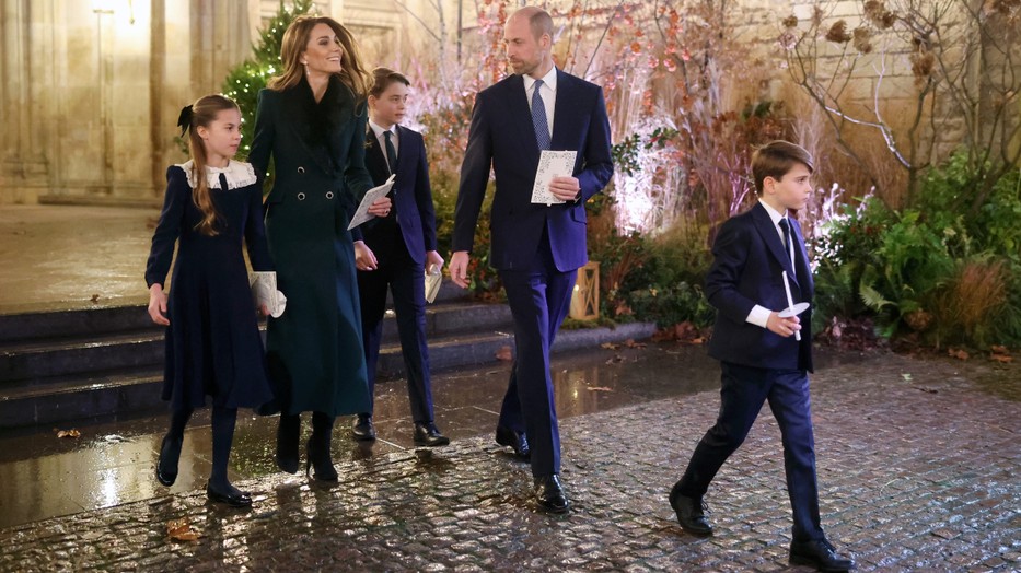 Katalin hercegné és Vilmos herceg karácsonyi lapjának van egy nagyon aranyos részlete