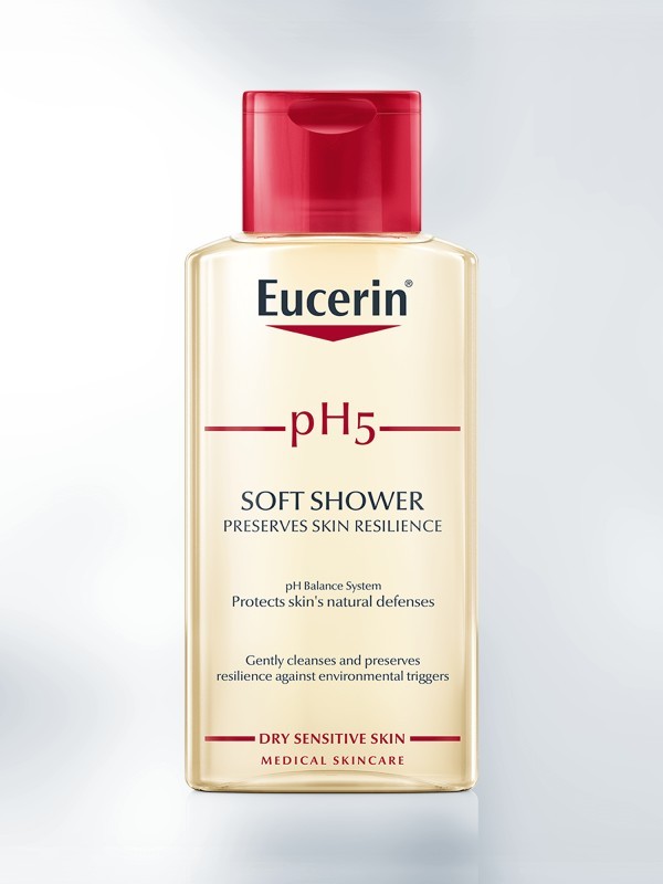 pH5 bőrkímélő tusfürdő EUCERIN 4199 Ft/200 ml (20,99 Ft/1 ml)