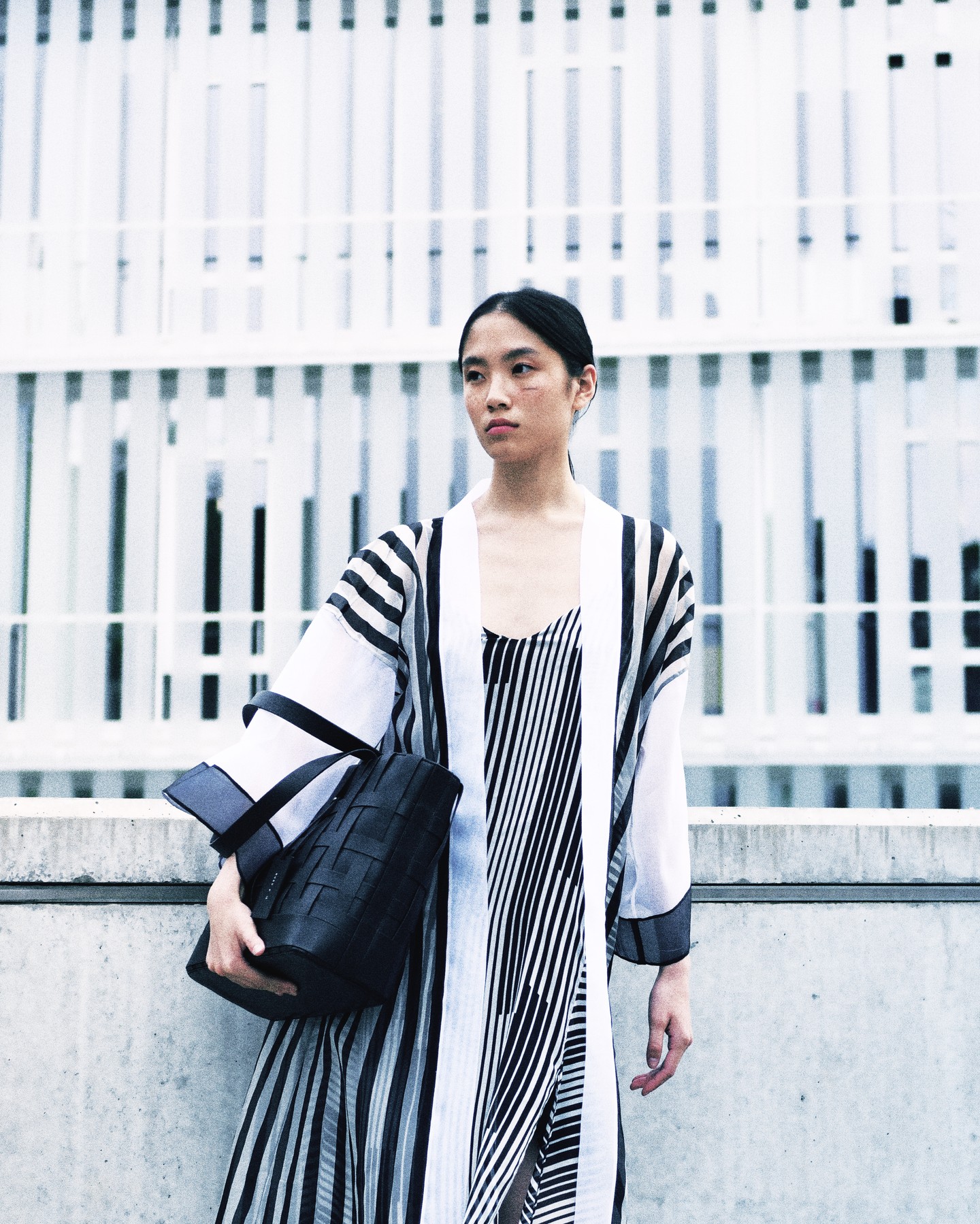 A Nubu és a Maurer Dóra ihlette kollekciójában a fekete-fehér kontrasztok meghatározóak