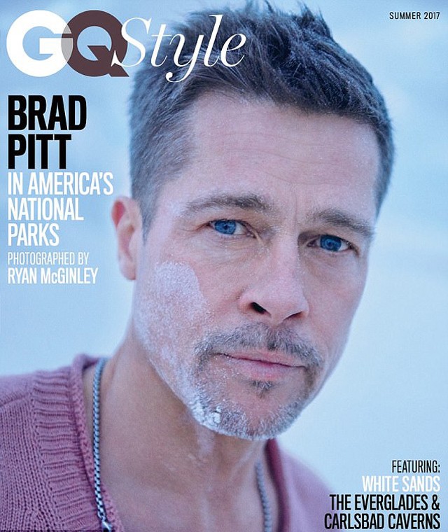 Brad Pitt a GQ címlapján