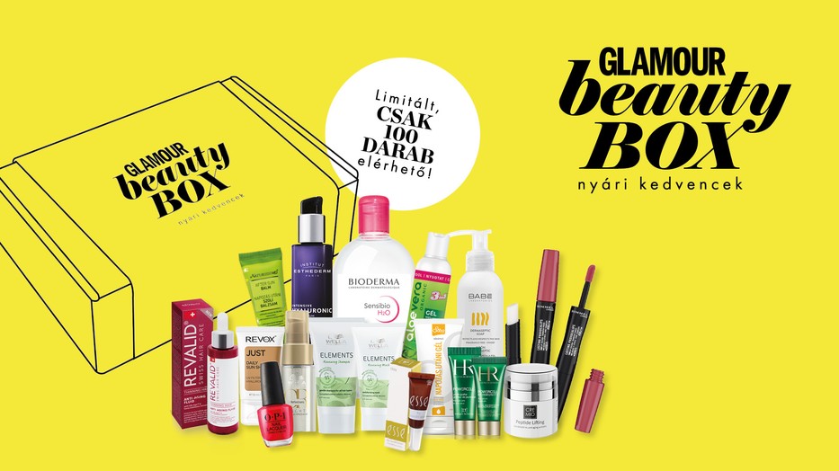 Hamarosan ismét elérhetővé válik a Glamour Beauty Box - Csak 100 darab, nagyon limitált!