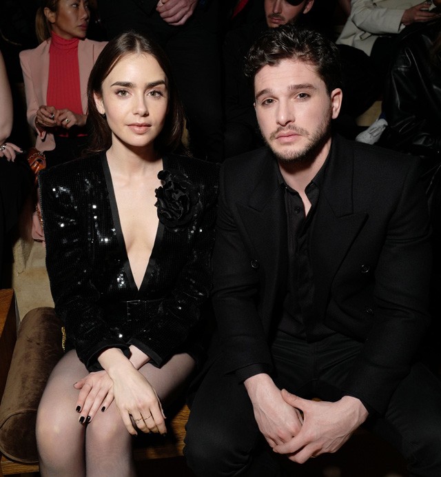Lily Collins és Kit Harington