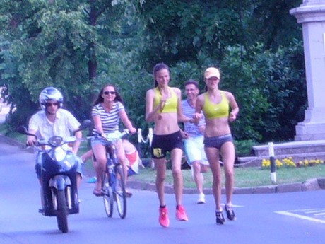 Modellblog: félmaratont futottak a topmodellek