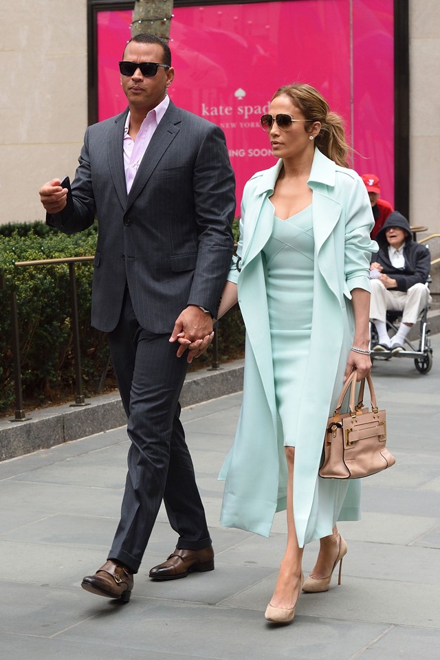 Jennifer Lopez Alex Rodriguez New York