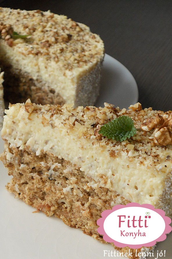 Diós-vaníliás almatorta - Mennyei finom, mutatós, otthon is elkészíthető és még diétás is!