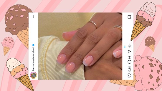 A fagylalt manikűr a szezon trendje: a létező legkifinomultabb kivitel, amit csak el tudsz képzelni