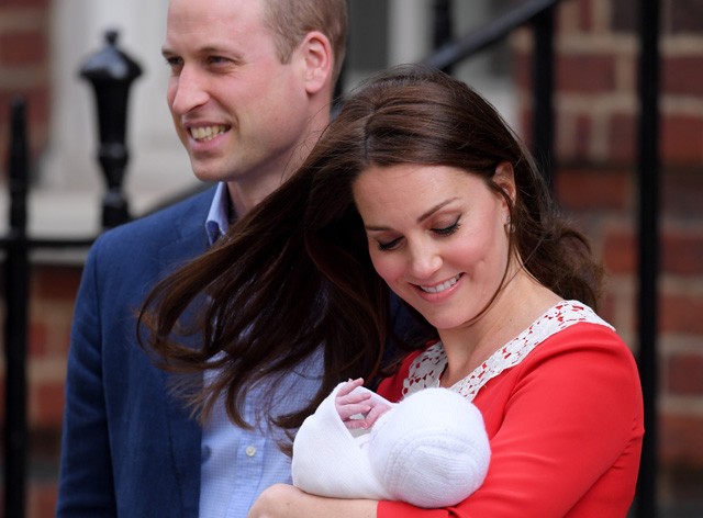 Kate Middleton, Vilmos a harmadik gyermekükkel