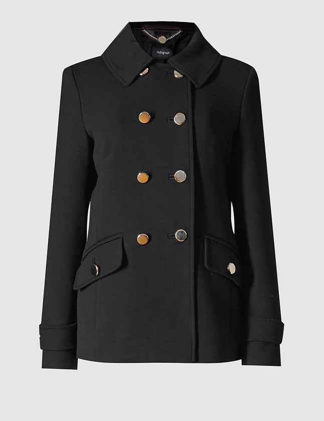 Fémgombos kabát MARKS&SPENCER 79 angol font www.marksandspencer.com