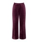 Sensual Velour Wide Leg Trousers deep burgundy 15000Ft