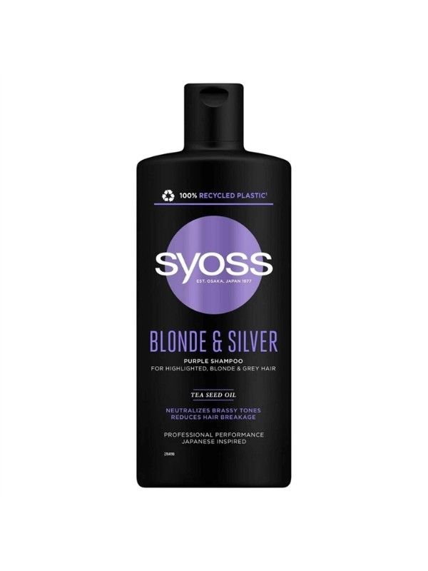 Blonde & Silver sampon SYOSS 2099 Ft/440 ml (4,77 Ft/1 ml)