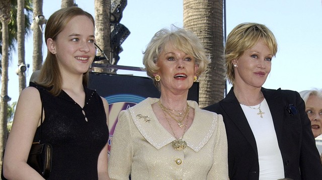 Dakota Johnson, Tippi Hedren és Melanie Griffith