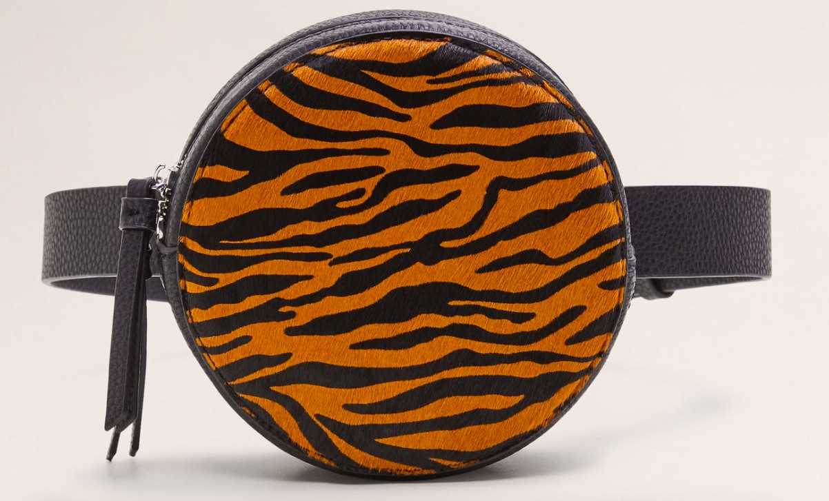 Tigrismintás övtáska MANGO 9995 Ft