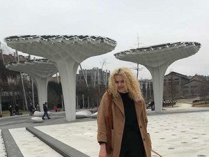 Végh Dóri egy kis csavart vitt a mai szettjébe