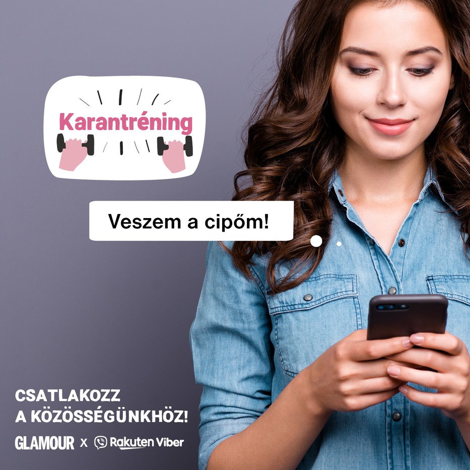 Kezdjük együtt a karantréninget! A Viberen éld ki minden mozgásigényed