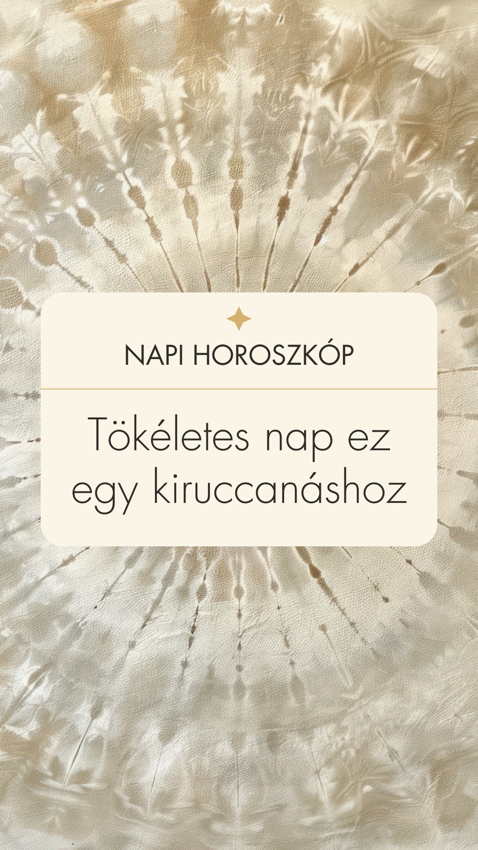 Napi horoszkóp: erre számíthatunk a mai napon