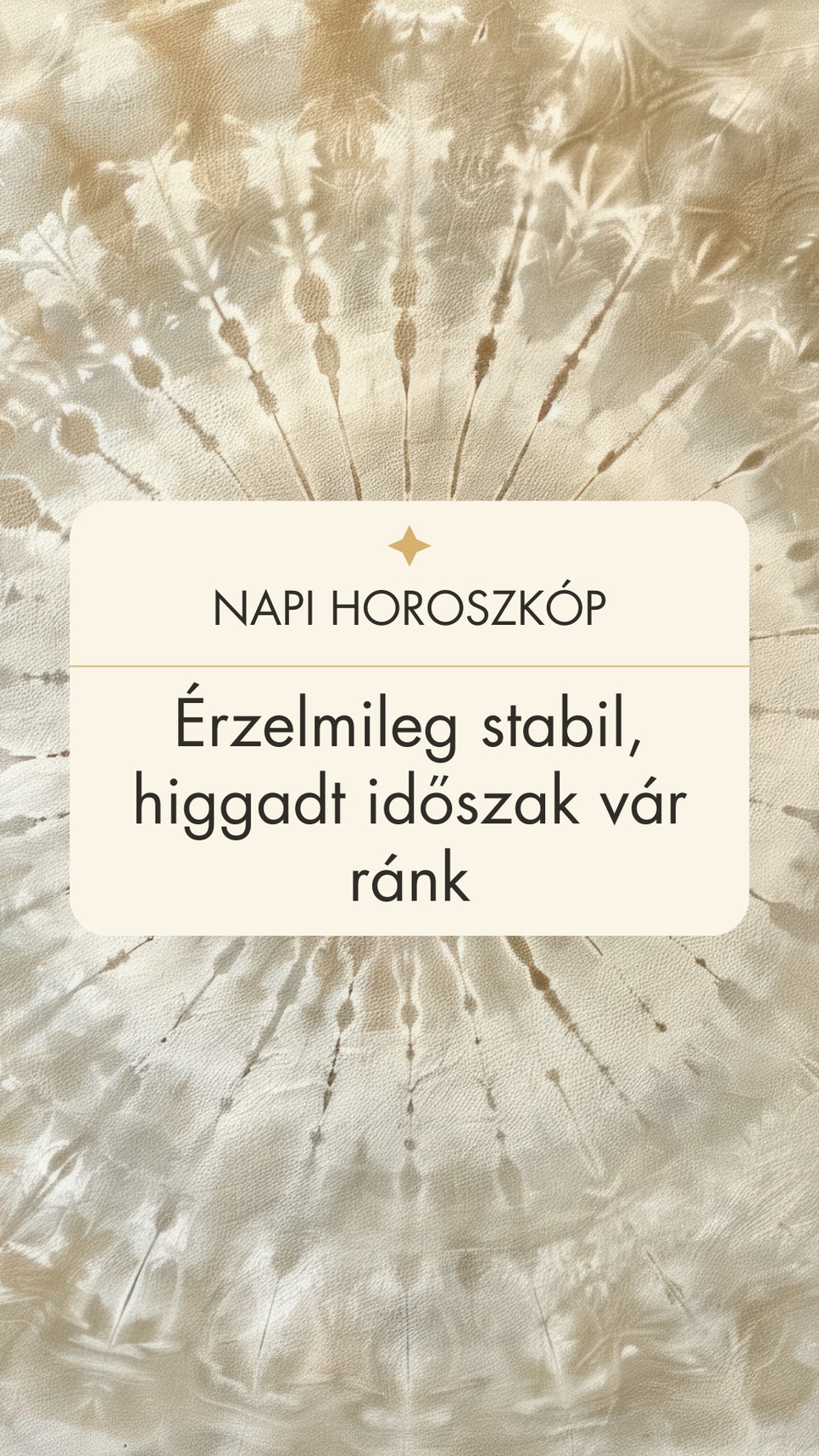Napi horoszkóp: erre számíthatunk a mai napon