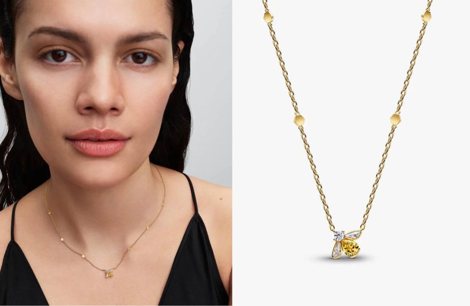 Házi méh medálos nyaklánc PANDORA 57 200 Ft