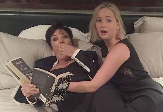 Kris Jenner és Jennifer Lawrence