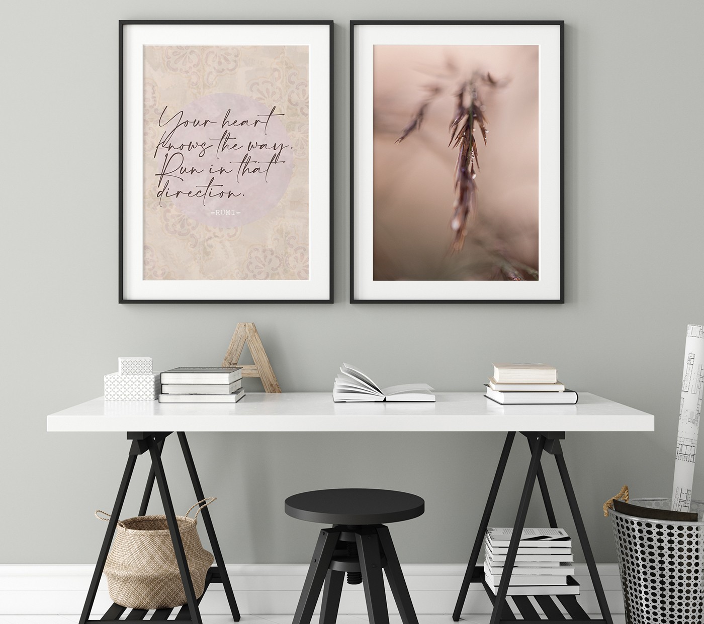 Vibes shapes - Poszter - €12