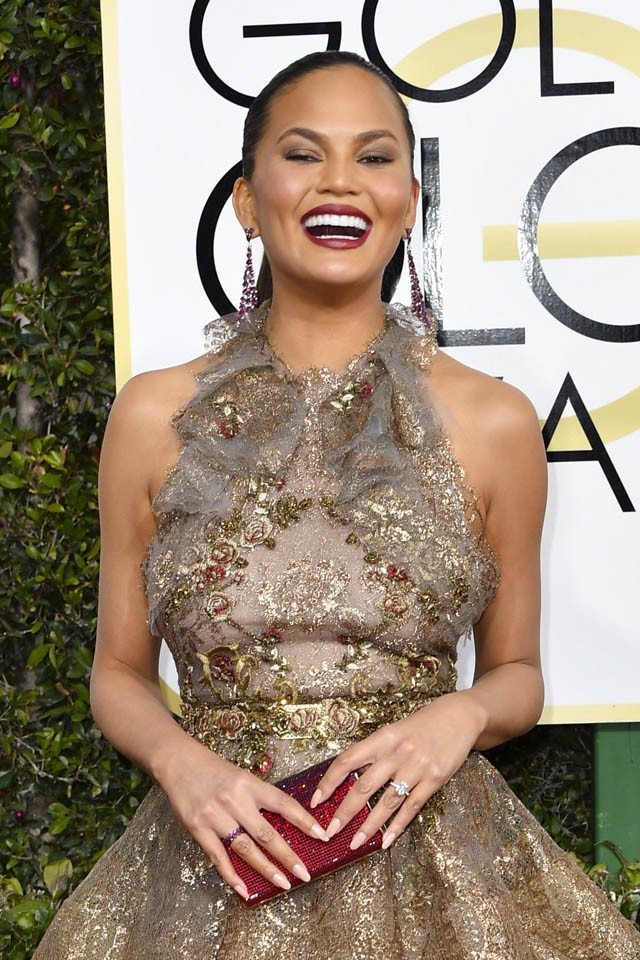 Chrissy Teigen Golden Globe
