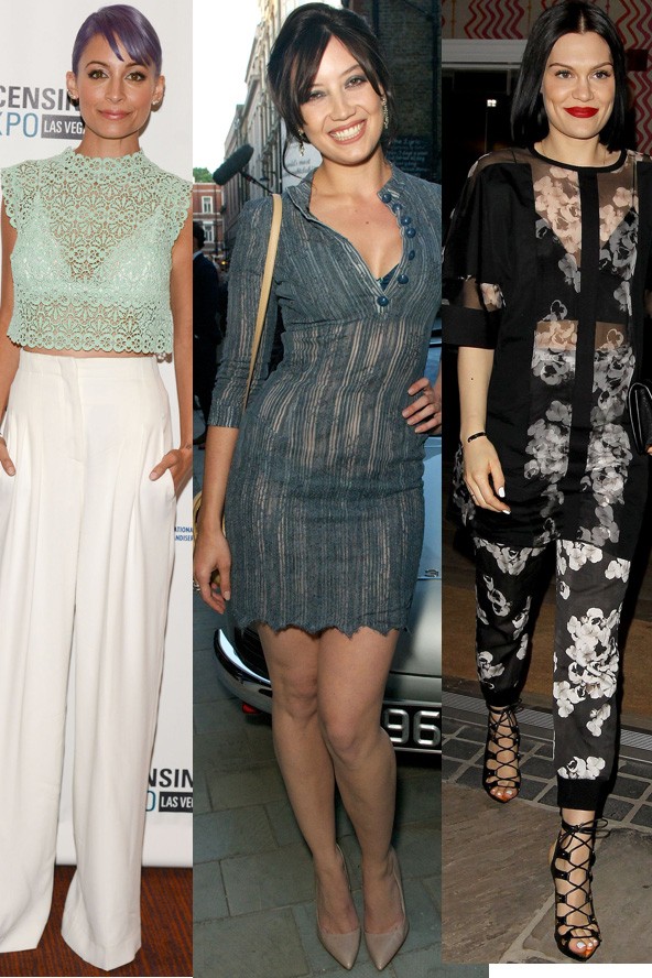 Nicole Richie, Jessie J, Daisy Lowe