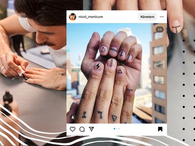 Ha egy férfi fáraó festhette a körmét, most miért fáj annyira néhány mintás férfi köröm?