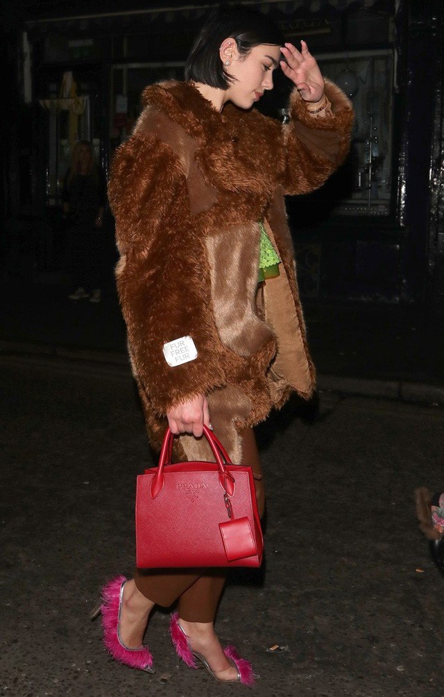 Dua Lipa streetstyle