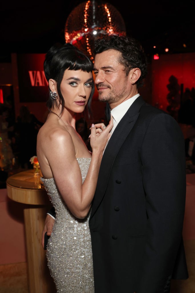 Katy Perry és Orlando Bloom sem fogták vissza magukat, bátran flörtölgettek a kamerák előtt. 
