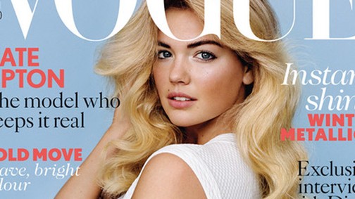 Az új amerikai kebelcsoda a brit Vogue címlapján