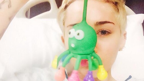 Miley kórházba került!