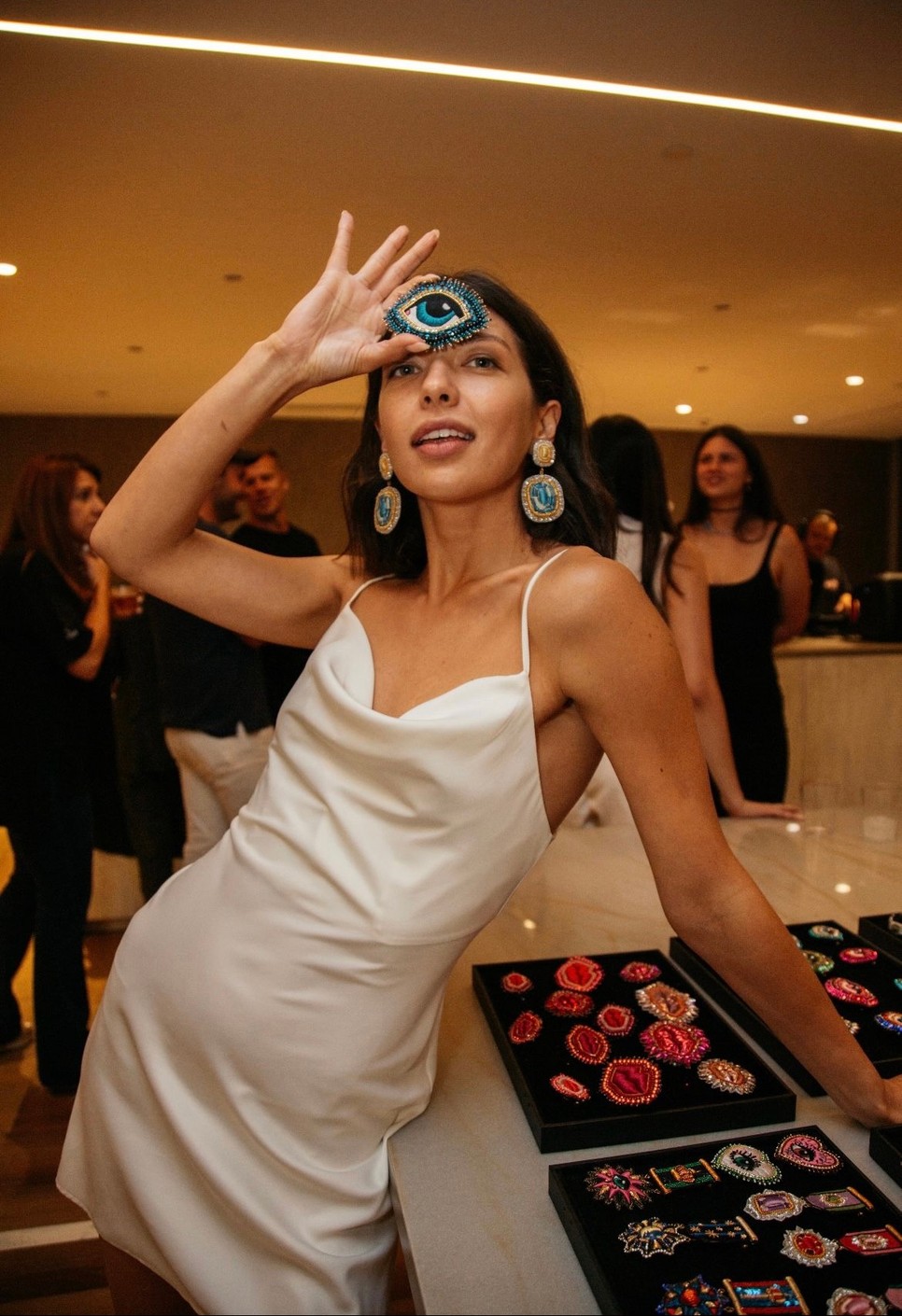 Privát showroom, Celeste Mogador párizsi ékszerek