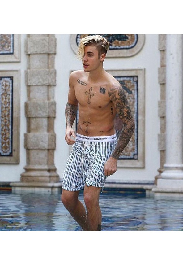 Justin a híres aranymedencében