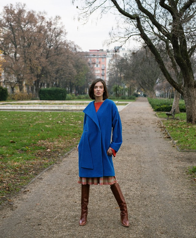 Vetlényi Alma divattervező a természet megőrzésére szólít fel fenntartható Bauhaus kollekciójával