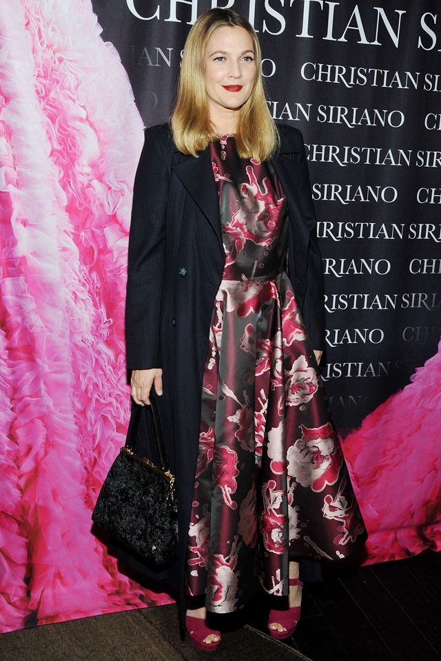 Drew Barrymore Siriano
