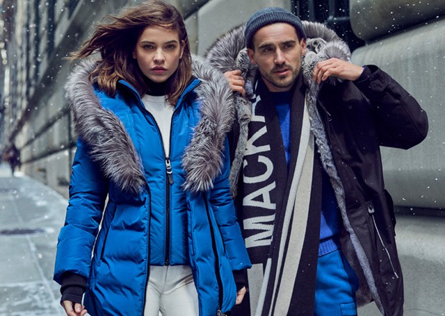 Palvin Barbara a Mackage kampányarca