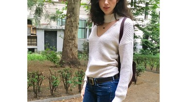 Zsófi ma benyomásformálósba öltözött