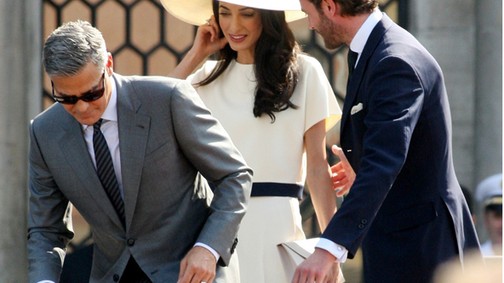 George Clooney és menyasszonya a tökéletesség megtestesítői