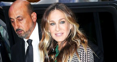 Boyfriend kabát: Sara Jessica Parker bemutatja az idei tél divatőrületét
