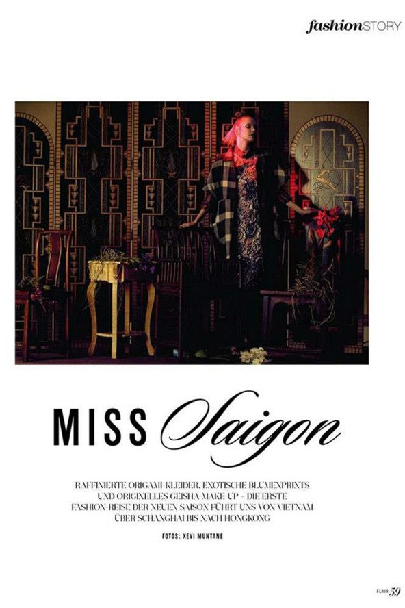 Flair Germany, Modell: Srej Zsófi-Sophie Srej, Fotó: Xevi Muntane 