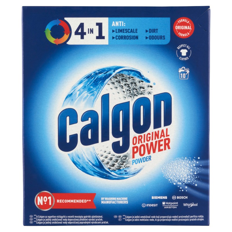 Calgon 4in1 Original Power vízlágyító por 10 mosás (500 g) az ecofamily.hu-n GLAMOUR kuponnal, 20 % kedvezménnyel 1672 Ft.