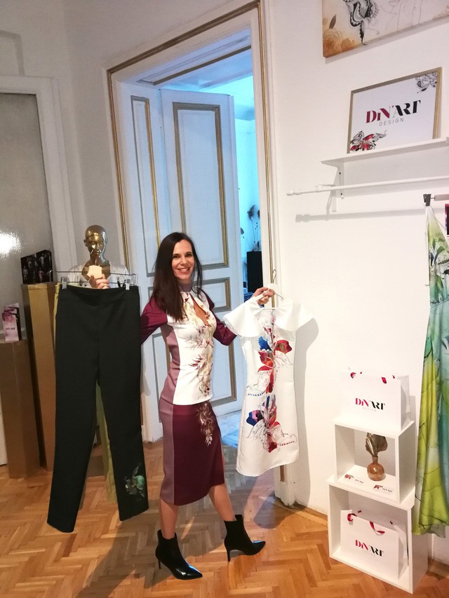 Jeremcsuk Edina célja ma az volt, hogy öltözékével a sikeres üzletasszony életérzést sugározza