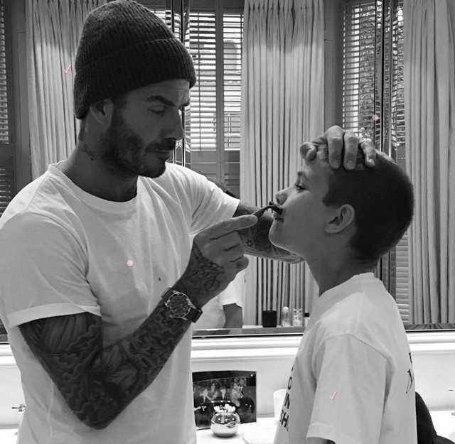 David és Romeo Beckham