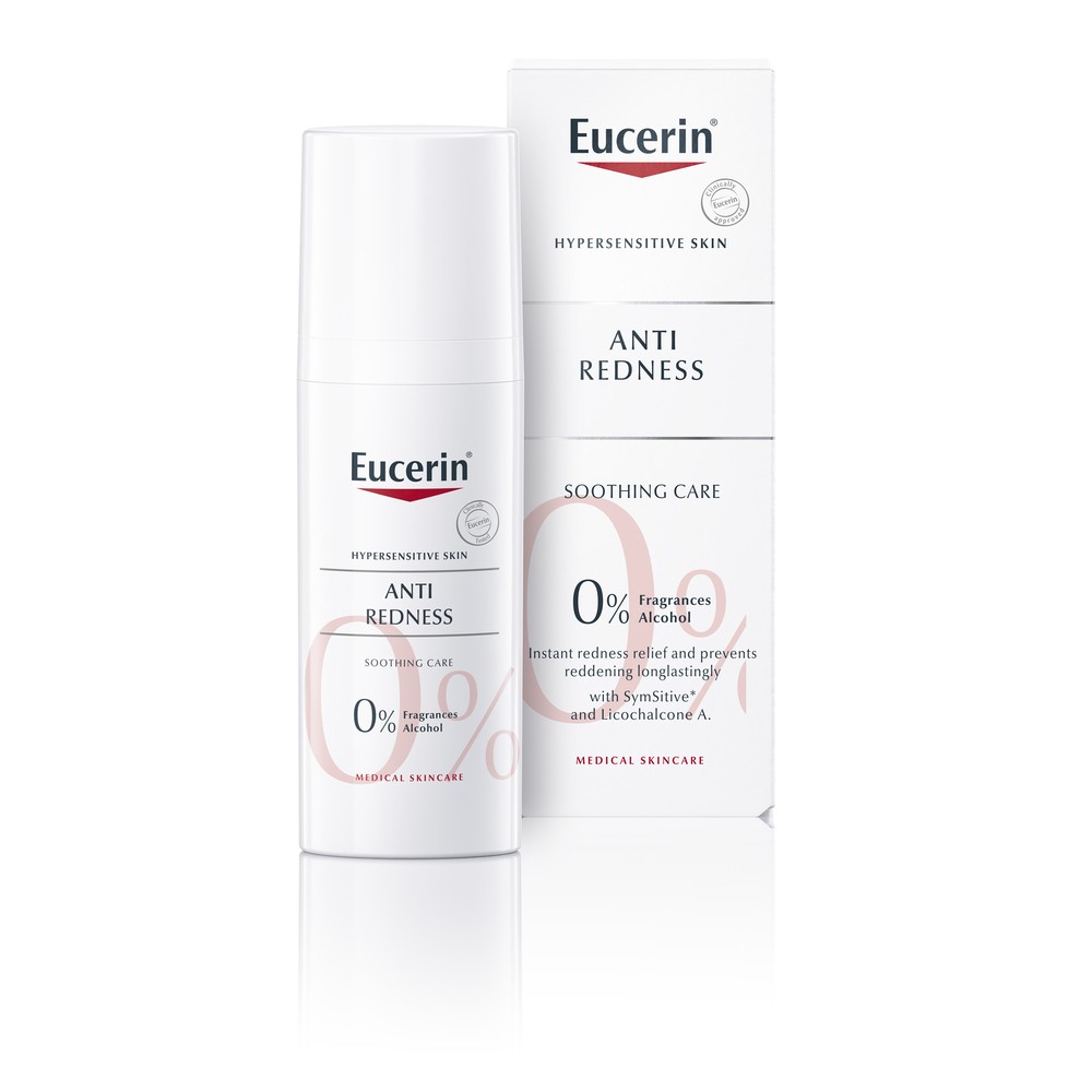 Anti-Redness hidratáló krém érzékeny, bőrpírra hajlamos bőrre EUCERIN 7 999 Ft/50 ml (159,98 Ft/1 ml)