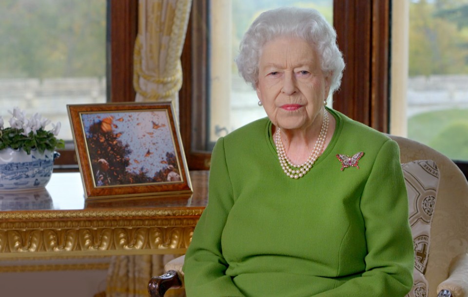  Fülöp herceg halála után II. Erzsébet a ruhájának színével a sosem múló reményre utalt 