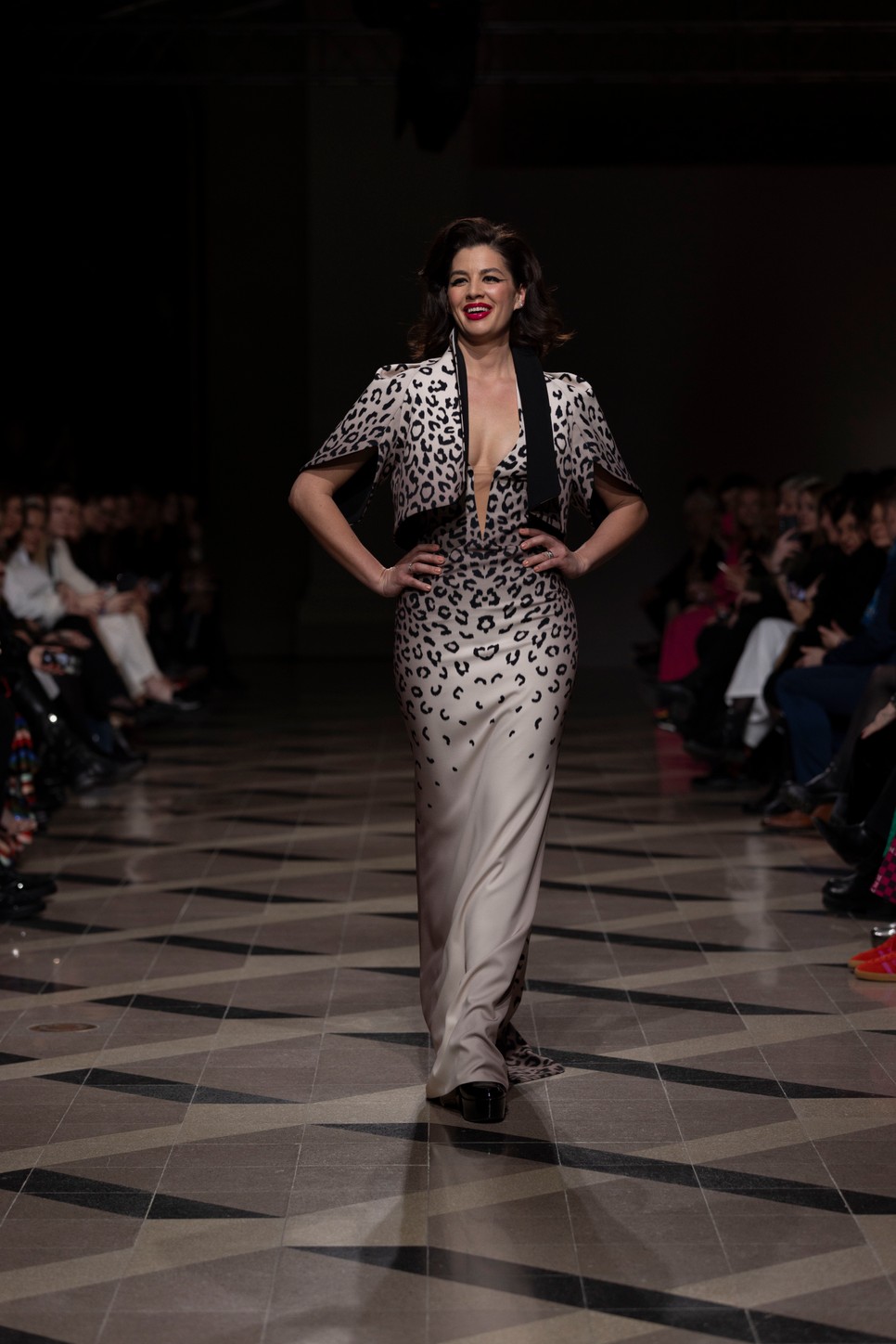 Ördög Nóra MERO-modellként vonult a BCEFW kifutóján