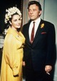 Liz Taylor öt évvel később immár a legendás Richard Burtonnek fogadott ´örök´ hűséget. A korszak legnagyobb sztárpárjának már a esküvői megjelenése is szenzáció volt: